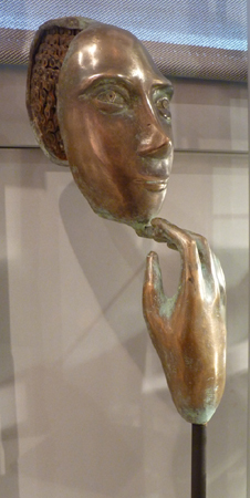 La penseuse bronze 