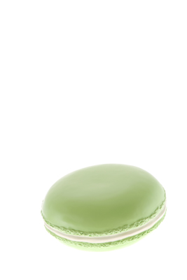 Macaron rsine vert pastel